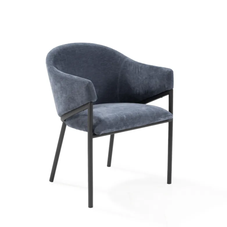 Aidan Armchair - Set of 2 - Navy