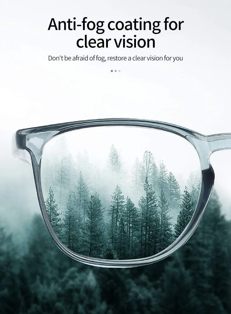 Alsenor Safety Glasses Anti Fog Goggles Protective Eyewear Blue Light Blocking Anti Dust UV Protection Glasses For Men Women (Black)