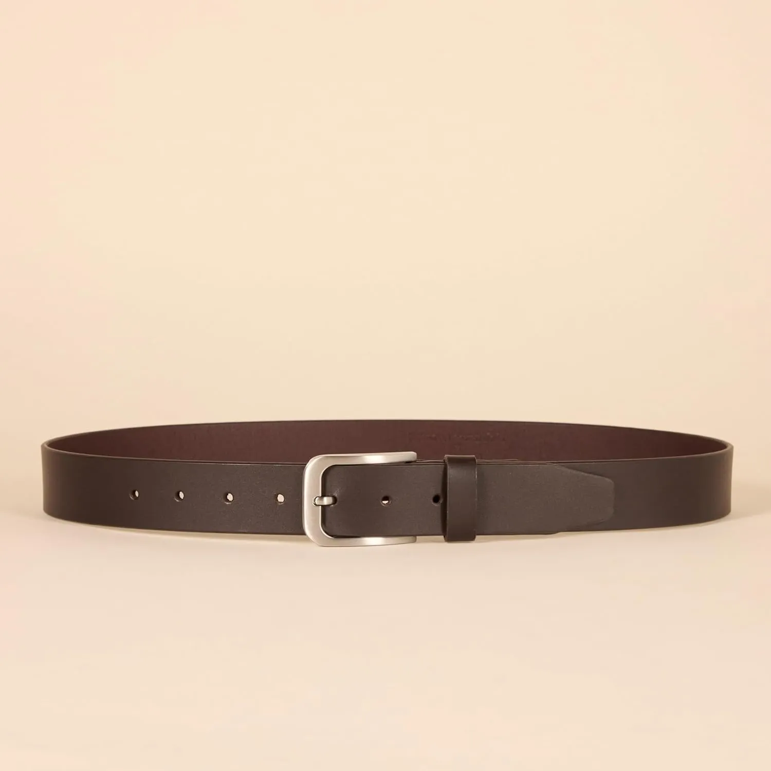 Amazon Essentials Men's Classic Jean Leather Belt