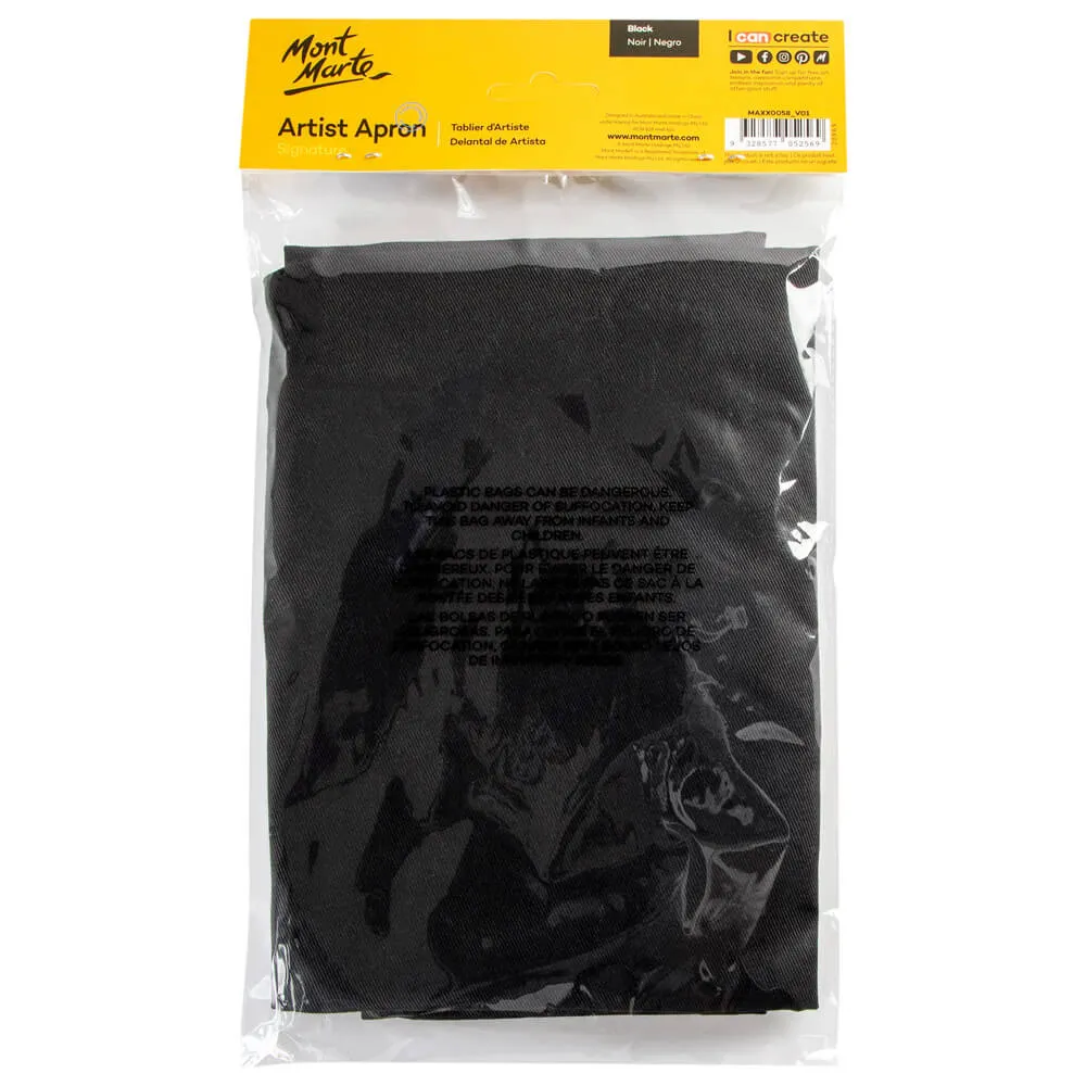 Artist Apron Black Signature