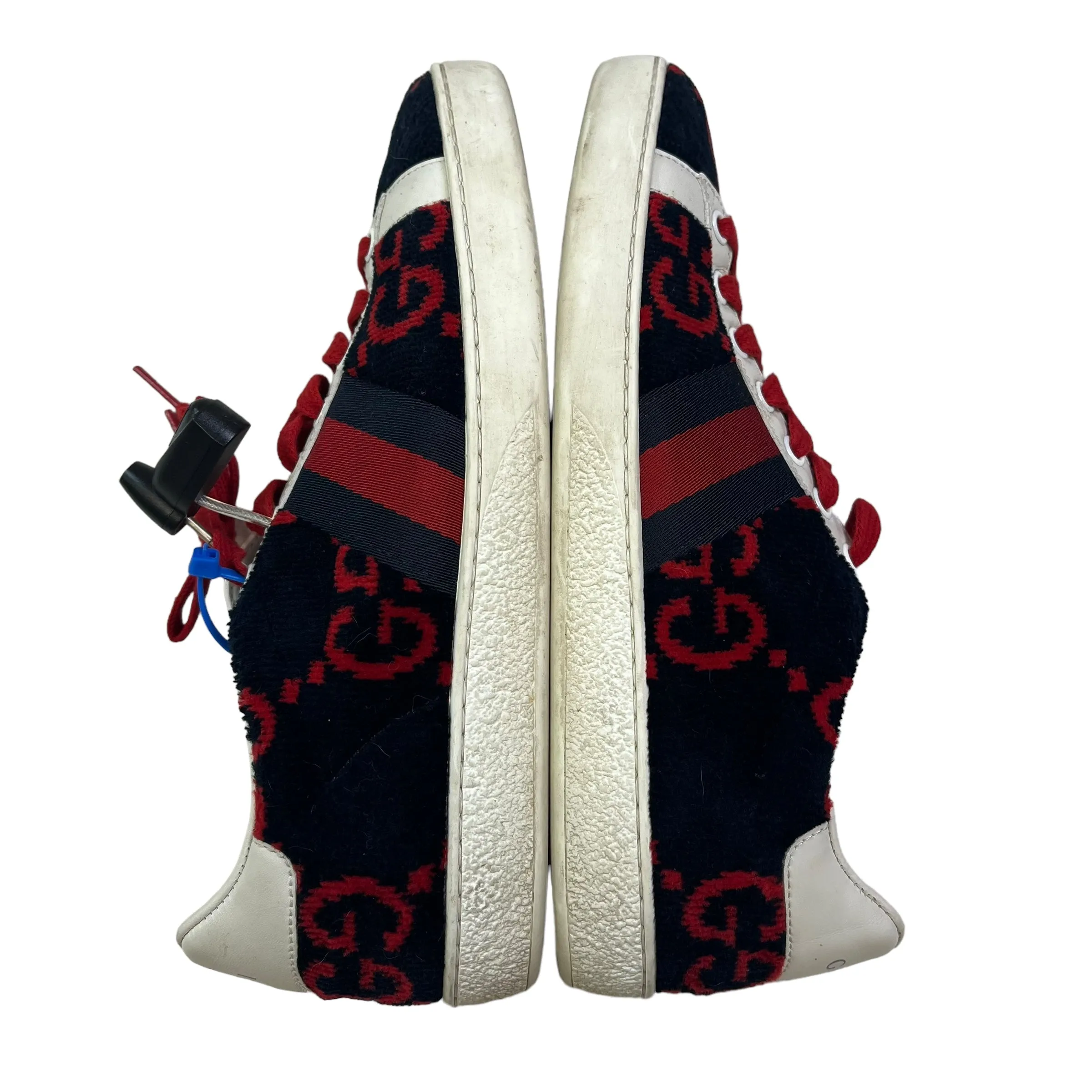 Blue & Red Shoes Luxury Designer Gucci, Size 6