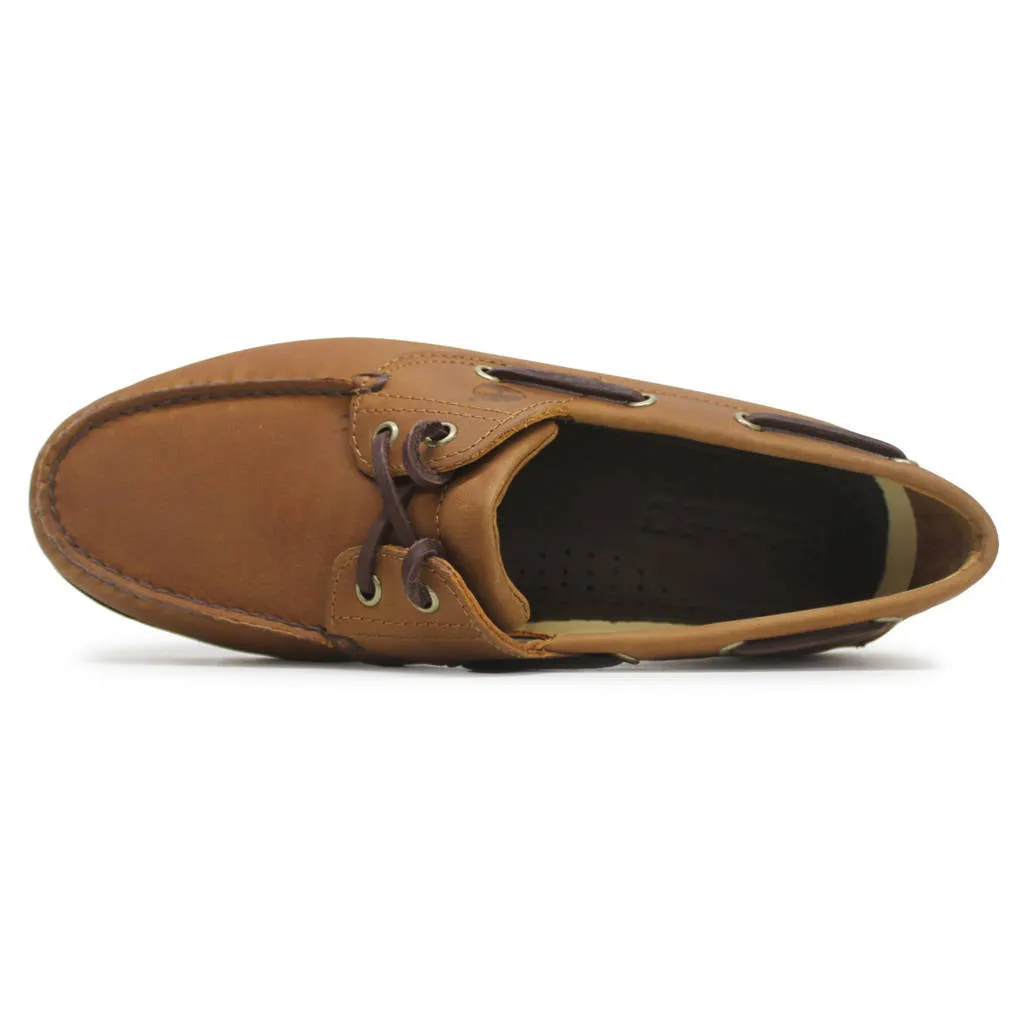 Classic Boat Full Grain Leather Men's Casual Shoes
