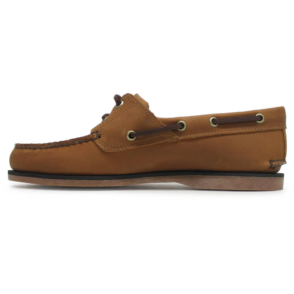 Classic Boat Full Grain Leather Men's Casual Shoes