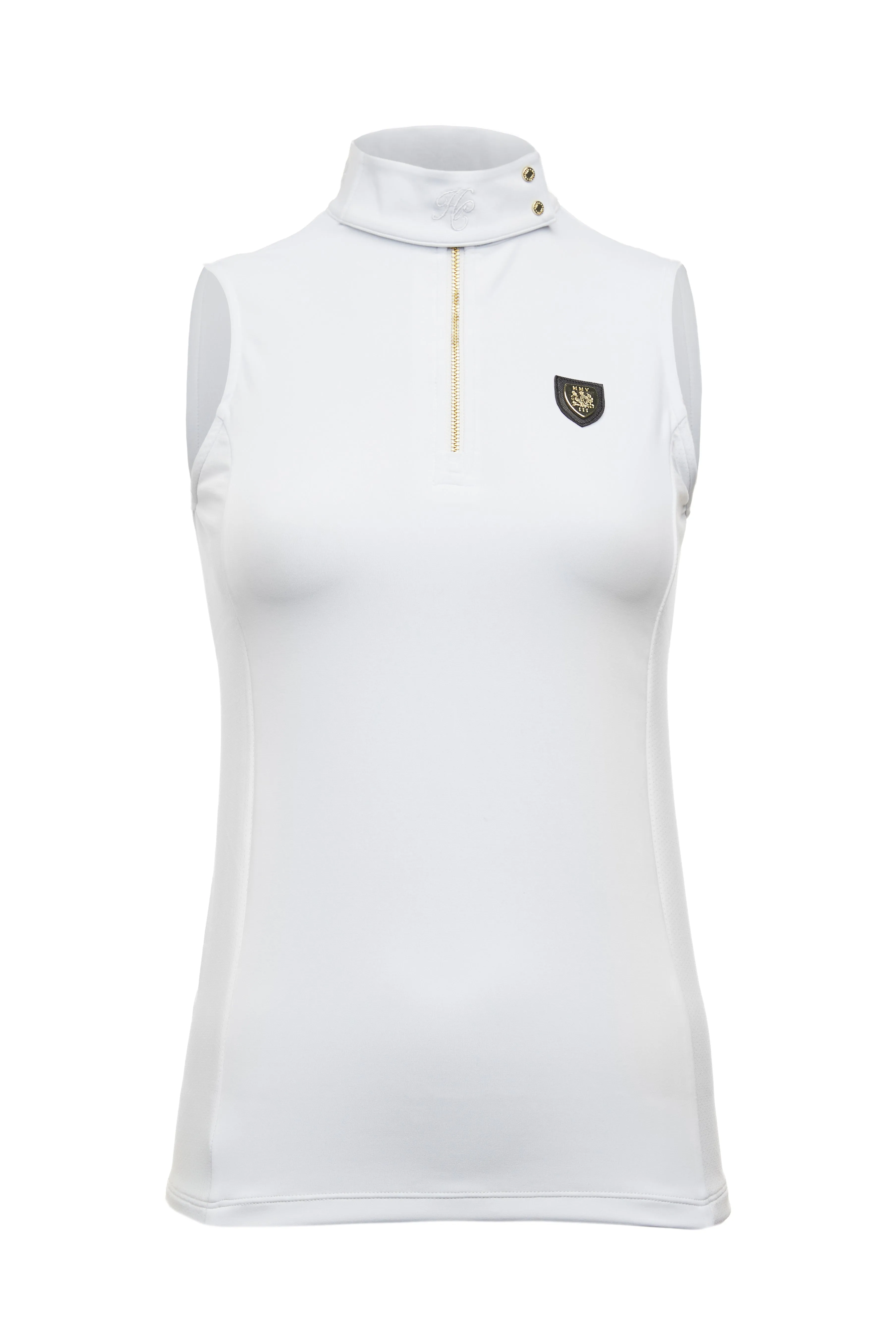 Elite Sleeveless Base Layer (White)
