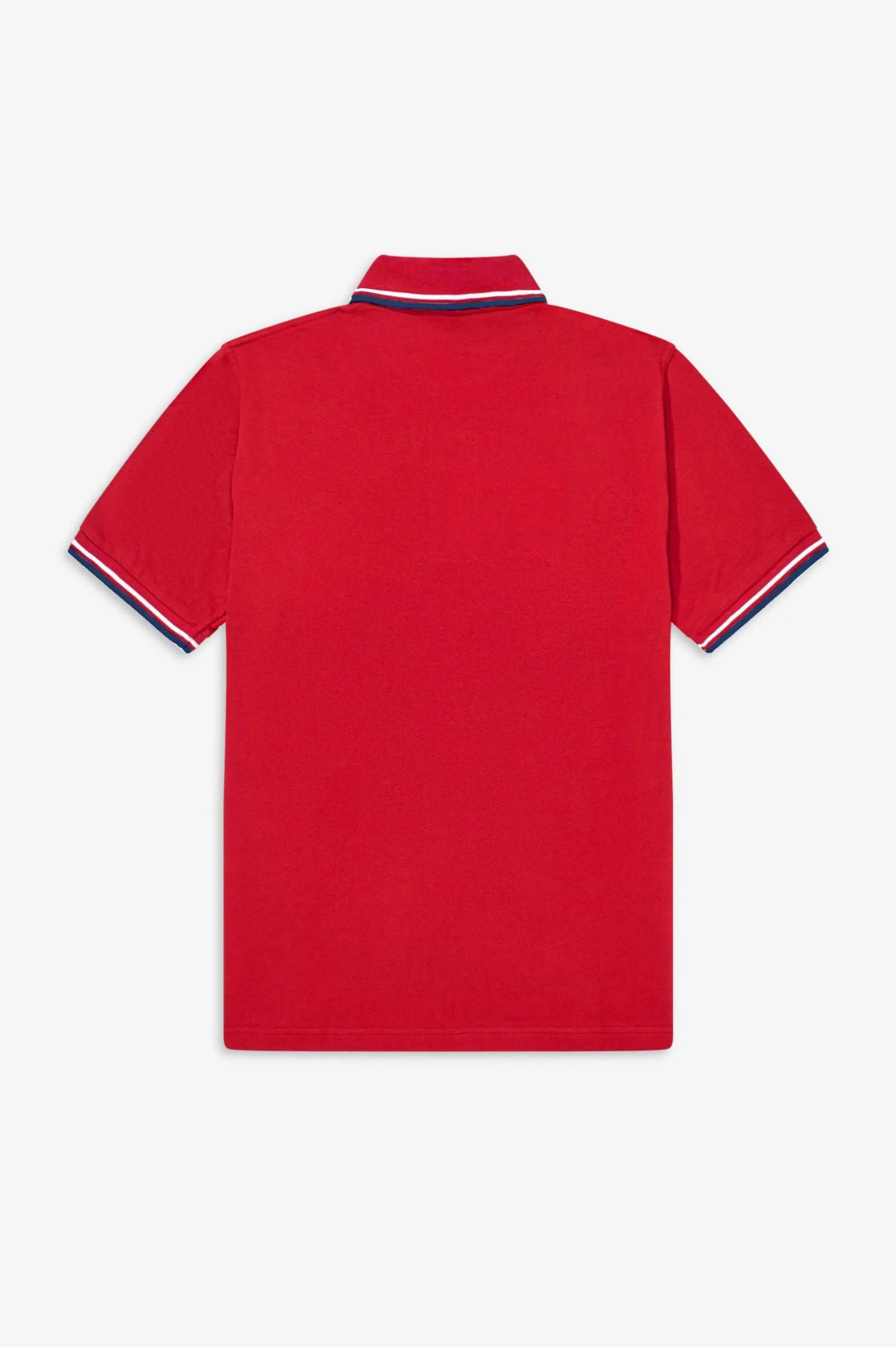 Fred Perry Polo Salsa / White / Blue