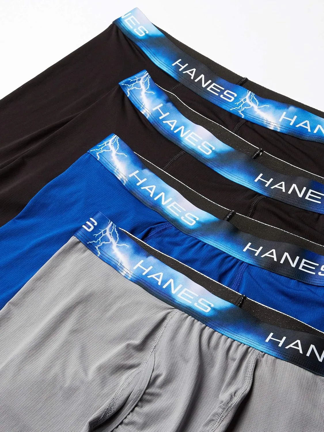 Hanes Men's Sport X-temp Ultra Lightweight Boxer Brief 4-pack