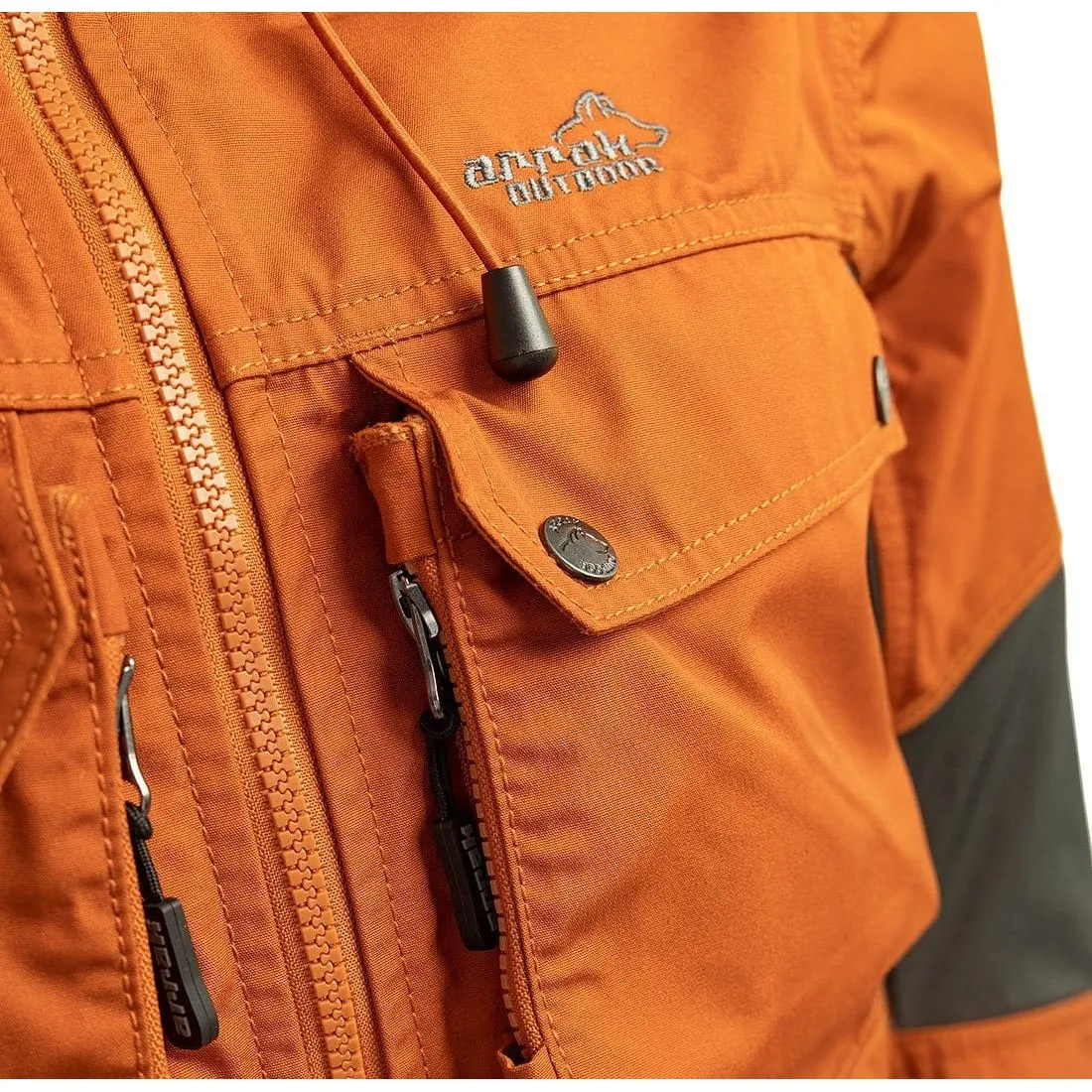 Hybrid Men's Jacket (Burnt Orange)