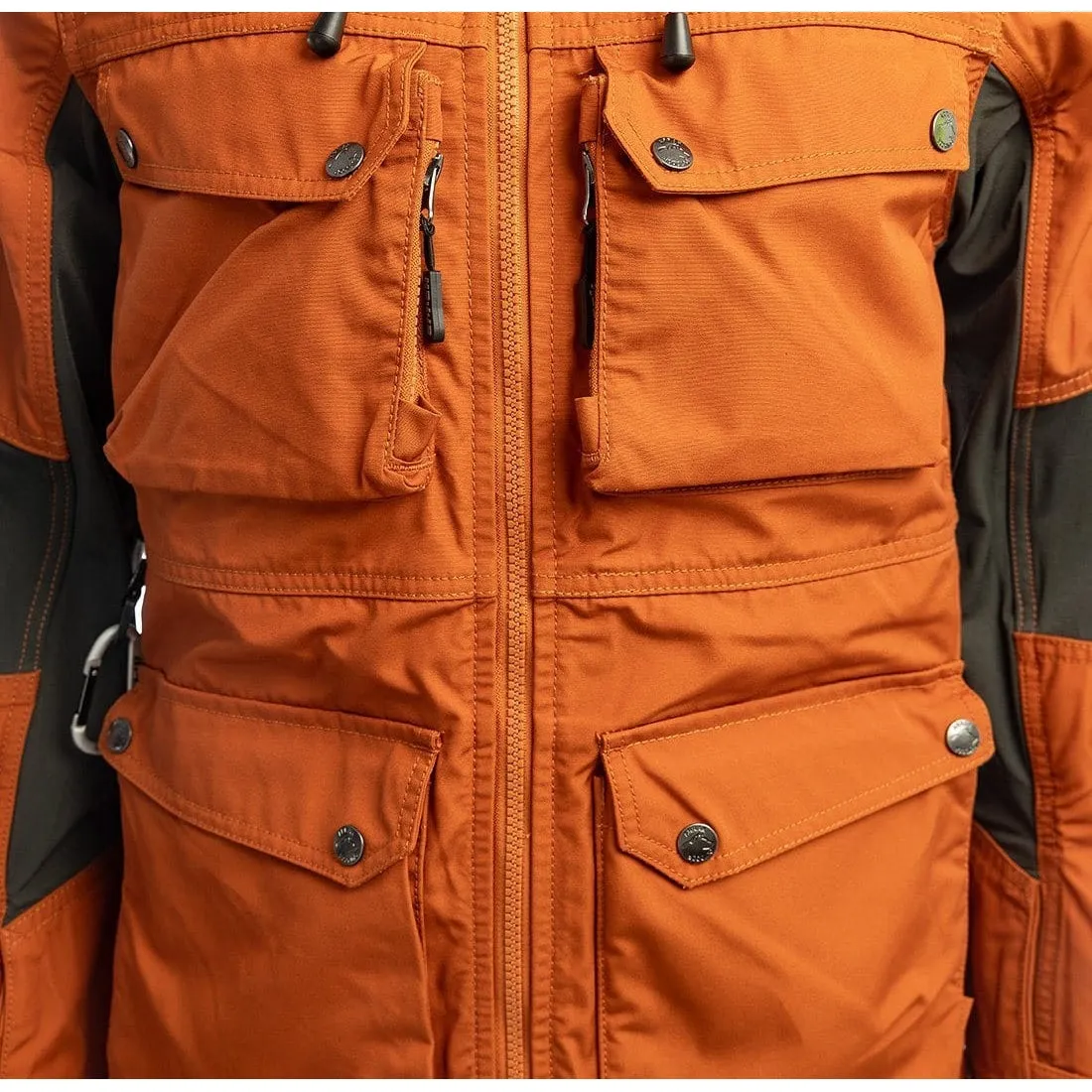 Hybrid Men's Jacket (Burnt Orange)