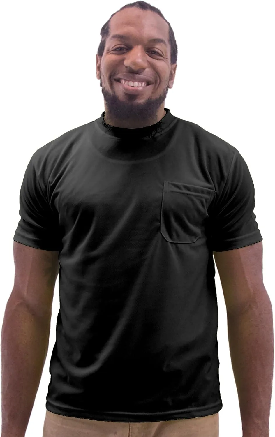 JORESTECH Pack of 5 Short Sleeve T-Shirts: The Ultimate Blend of Moisture-Wicking and Fast-Drying Comfort for All-Day Use