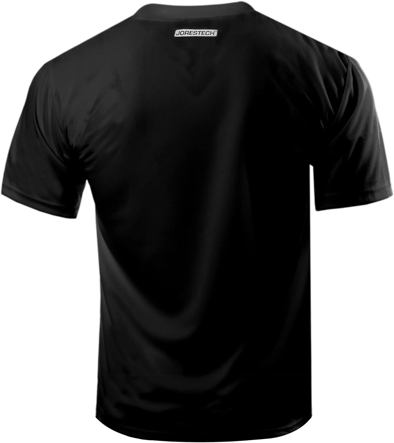JORESTECH Pack of 5 Short Sleeve T-Shirts: The Ultimate Blend of Moisture-Wicking and Fast-Drying Comfort for All-Day Use