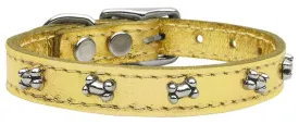 Metallic Bone Leather  Gold 10