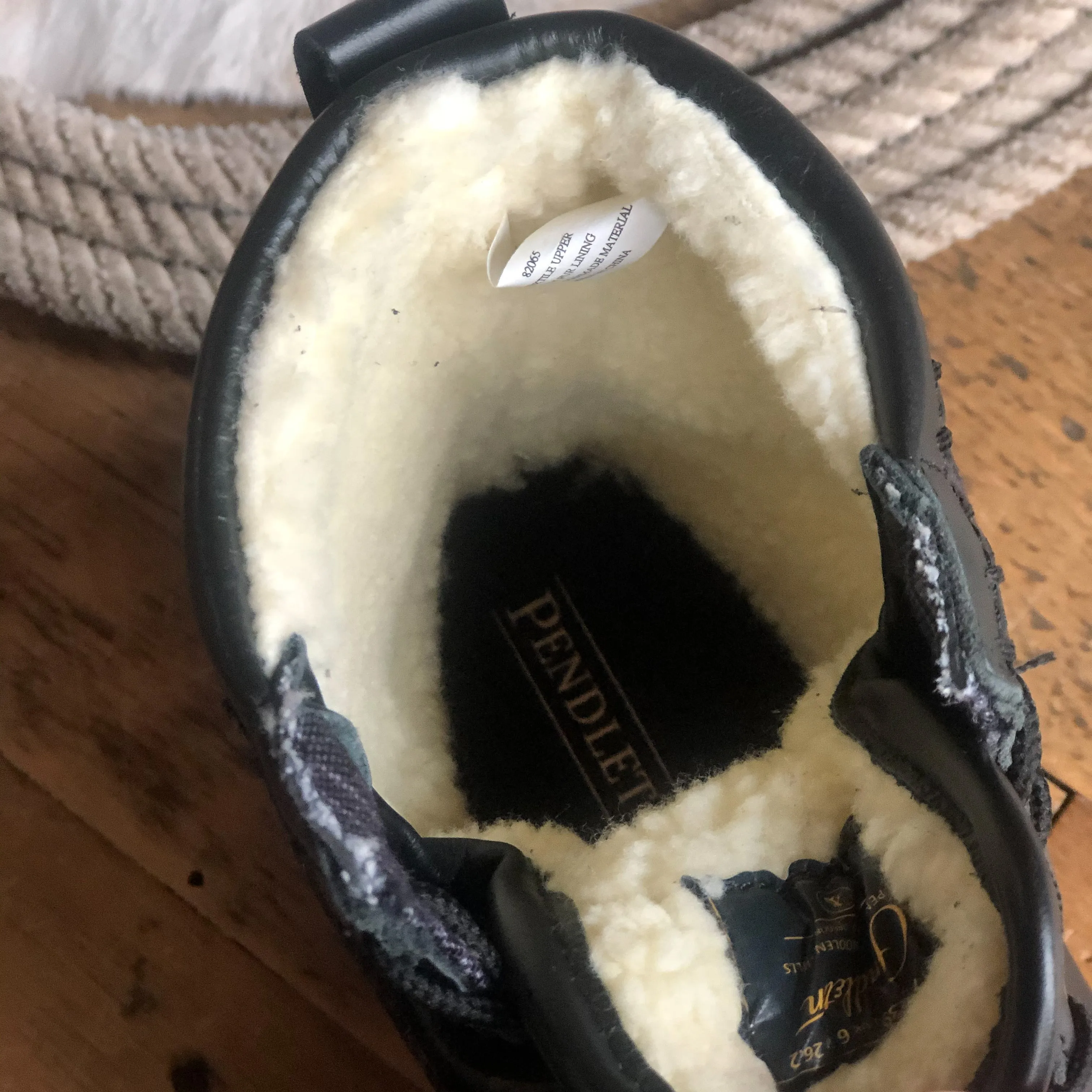 Pendleton Harding Duck Boot {black} (Final Sale)
