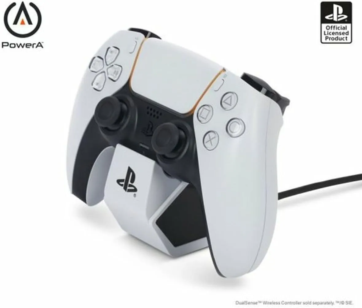 PowerA Solo Charging Station for DualSense Wireless Controllers - White