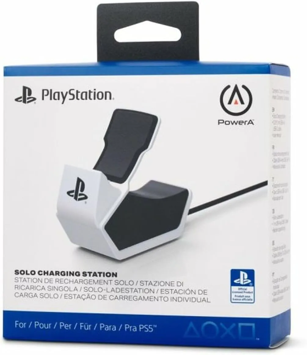 PowerA Solo Charging Station for DualSense Wireless Controllers - White