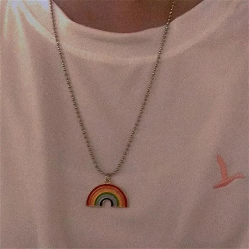 Rainbow Pendant Necklace | 3 Styles