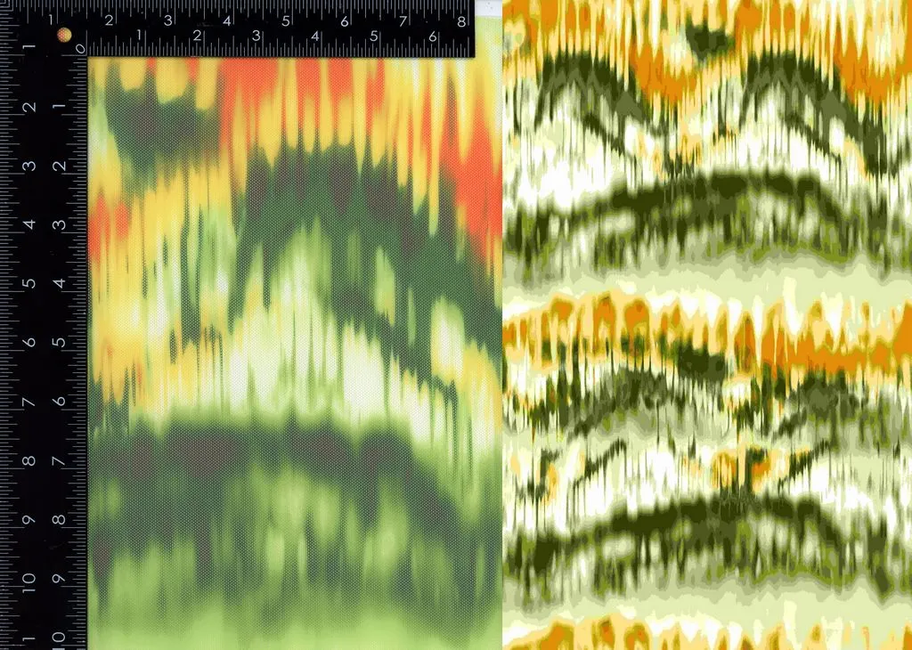 TIEDYE STRIPE ON MESH / NFT230641-005